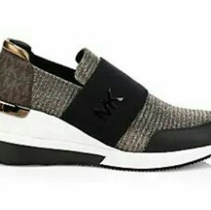 SOLD - MICHAEL KORS Glitter Chain FELIX Trainer